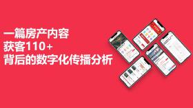一篇房产内容获客110+背后的数字化传播分析