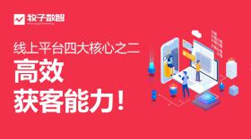 自建线上平台四大*之“高效获客能力”